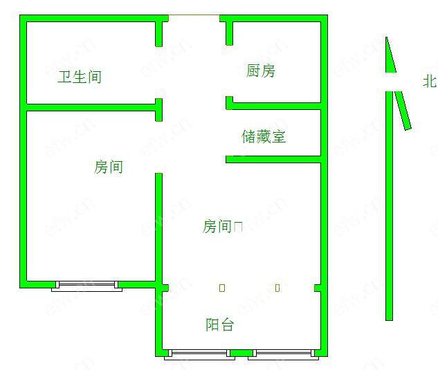 中桥一村 2室1厅 房东诚心出售