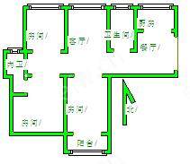 凤翔馨城 3室2厅