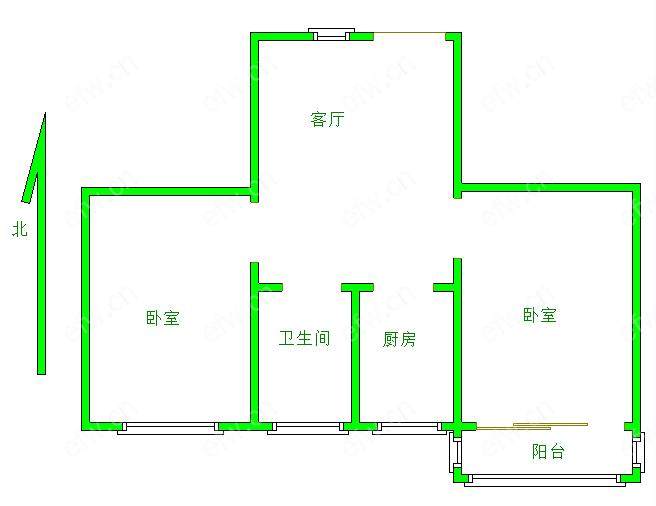 曹张新村 2室2厅 在卖的
