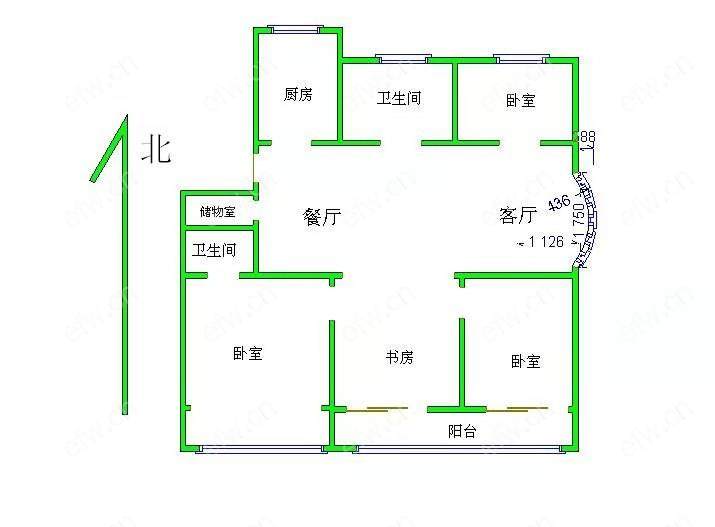 标准花园(金湖苑) 4室2厅