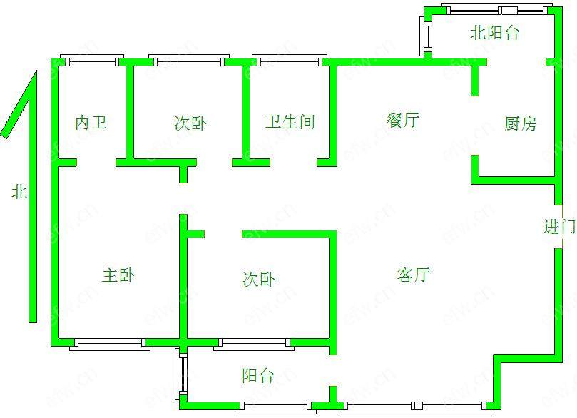 蠡湖一号 3室2厅