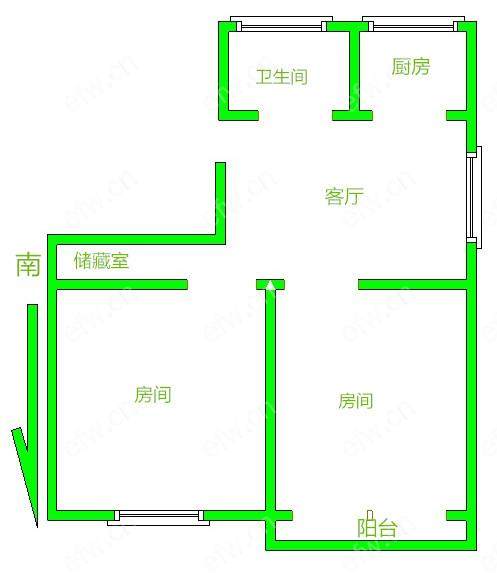 惠龙新村 2房 全明户型 另送家电