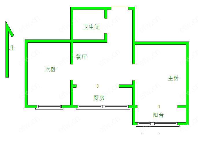 惠峰新村 2室1厅 房东自住保养好