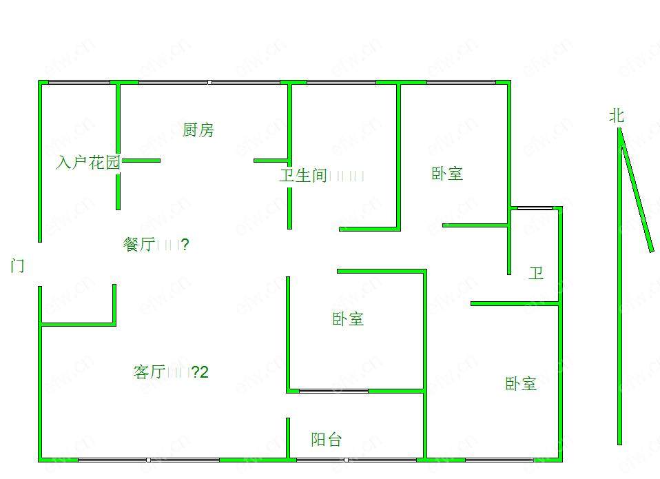 百大春城 3室2厅