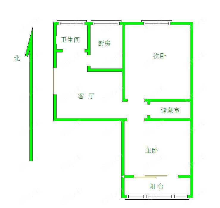 芦庄二区  2室1厅