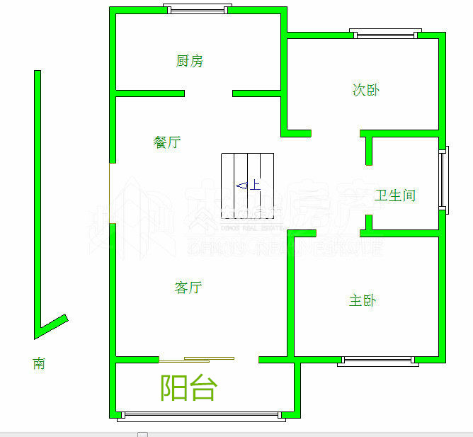 金都花园 2房 全明户型 另送家电